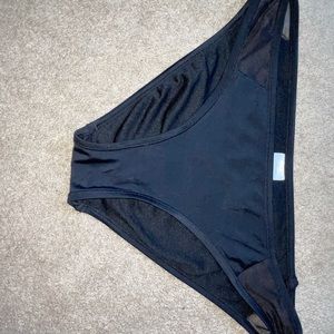 Xhilaration Black Bikini Bottoms M